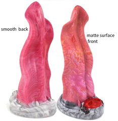 Colorful wolf tongue dildos anal toys