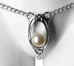 T-shaped chastity belt is used for abstaining, preventing infidelity and locking the penis