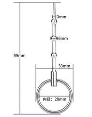 SM Beginner's urethral dilation horse eye stick