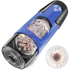 New HANNIBAL Dark Knight 5 in 1 APP Thrusting & Rotating Male Masturbator