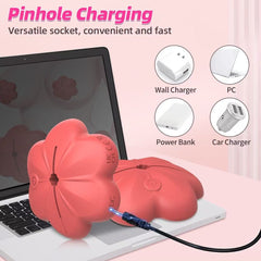 Nipple Toys Nipple Vibrator, Nipple Clamps Sex Pleasure Women with 10 Vibration Modes, Silicone Lightweight Invisible Nipple Toy