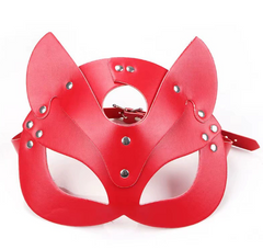 SM sexy fox-shaped leather eye mask