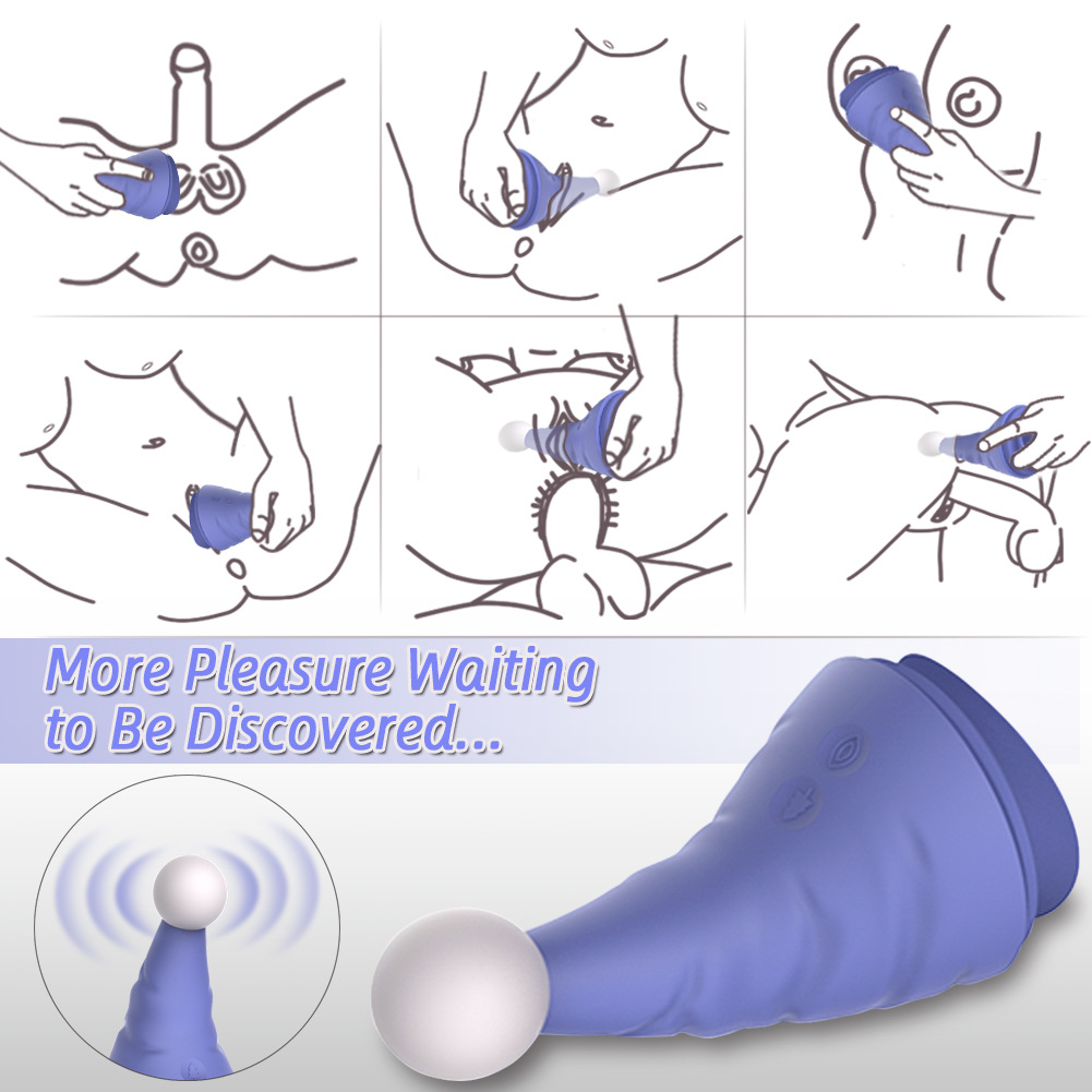 Christmas hat vibrator usage collage — handheld stimulation positions, “More Pleasure Waiting to Be Discovered” feature image