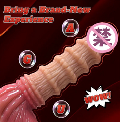 Simulated animal xenodos dildos