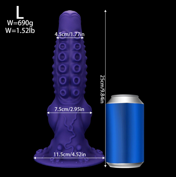 Octopus tentacles Shaped Dildos