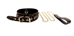 SM leopard print   eye masks handcuffs