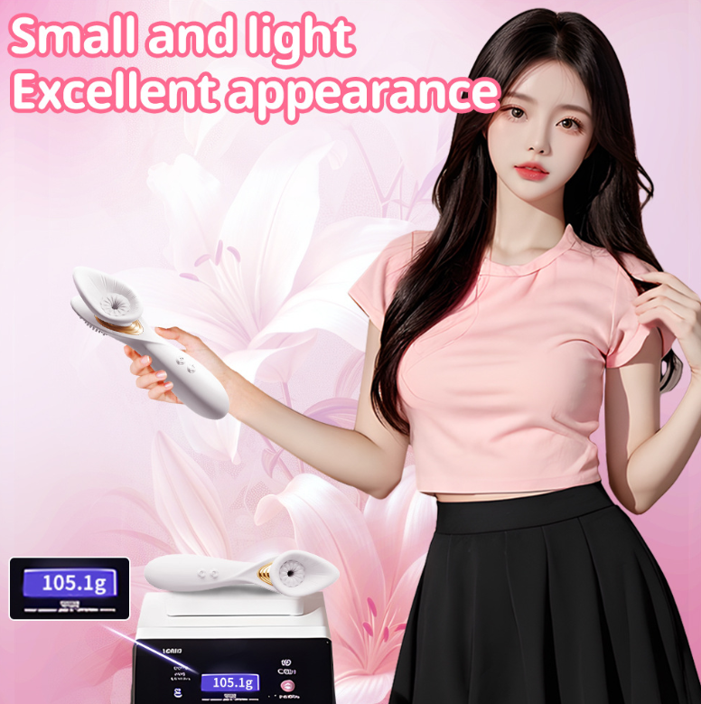 Compact clitoral sucking vibrator displayed against clean background