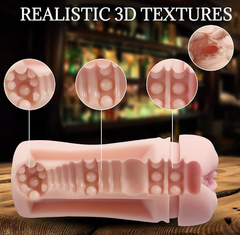 beer bottle-shaped airplane cup masturbator