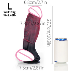 Thick big Meridians dildos