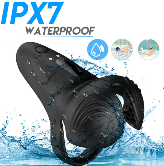 Side profile of sperm lock ring egg toy for men