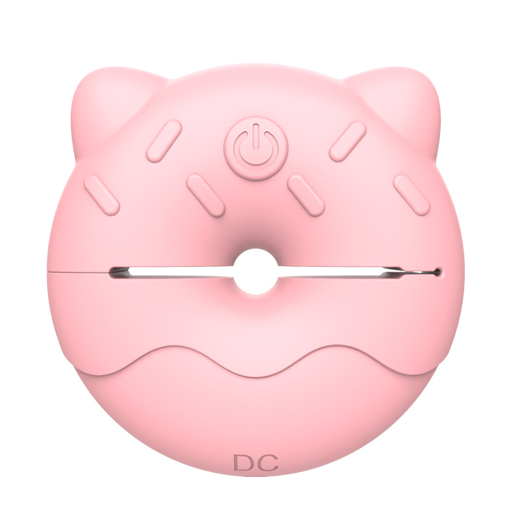Doughnut nipple clamp G-spot stimulation vibrator