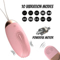 Compact clitoral love egg vibrator highlighting smooth surface