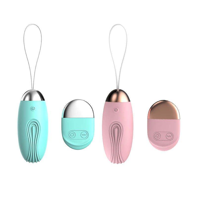 Seductiva pink vibrating egg with USB charging cable