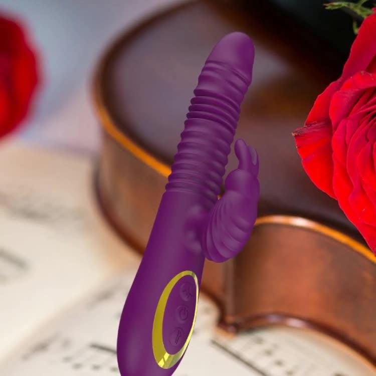 Retractable Rabbit Vibrator - Seductiva