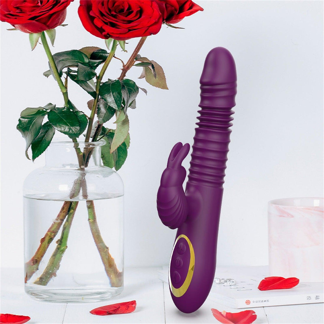 Retractable Rabbit Vibrator - Seductiva