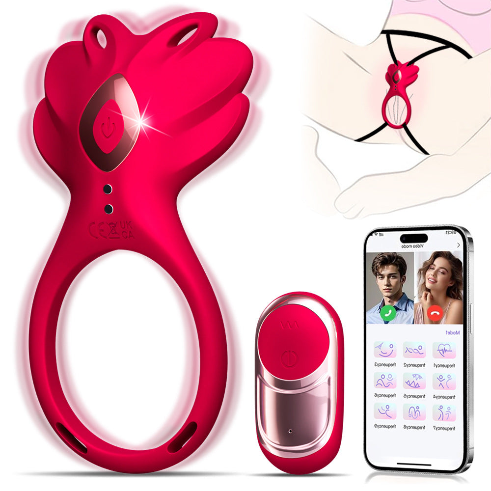 New 9 frequency vibration mode app remote control to operate the clitoral stimulator G-spot underwear vibrator