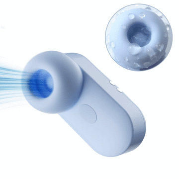Mini earphone sucking and pating two-in-one clitoral vibrator