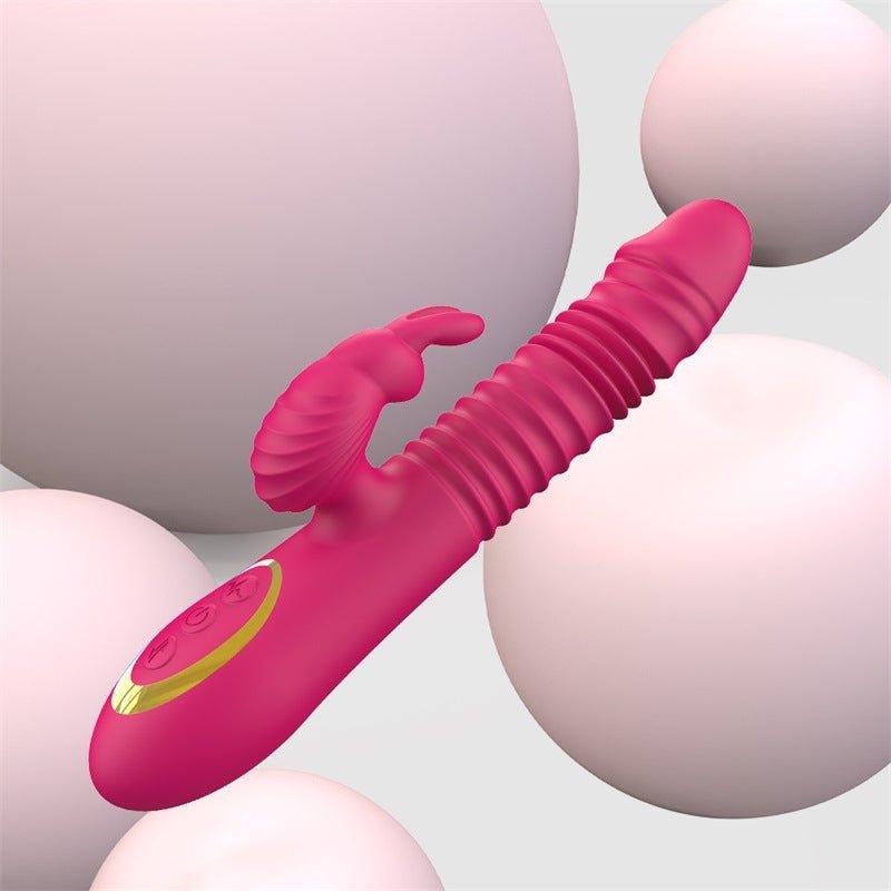 Retractable Rabbit Vibrator - Seductiva