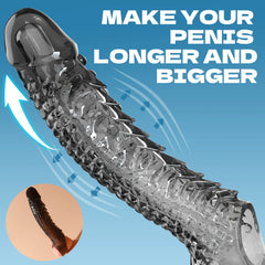 New lengthed thickened wolf teeth shaped vibrating dildo for couple