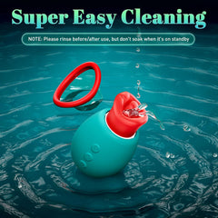 Rose Adult Tool for Couples Sex Toys - 4IN1 Suction Vibrators