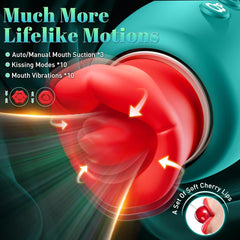 Rose Adult Tool for Couples Sex Toys - 4IN1 Suction Vibrators