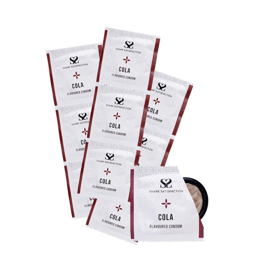 Share Satisfaction Cola Flavoured Condom 100 pack - Seductiva