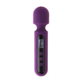 Purple version of Ema Mini Digital Wand displayed with slim handle