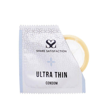 Share Satisfaction Ultra Thin Condom - Seductiva