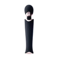 Share Satisfaction Zarina luxury wand vibrator in black shown in front view