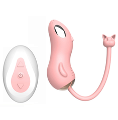 Hamster-shaped Wireless remote control egg-jumping vibrator