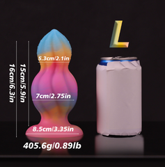 SM New Fluorescent Anal Plug  With Anal Dilation Massage
