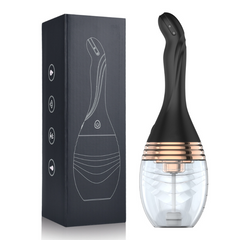 Electric water spray vibrating enema for anal