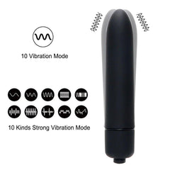 Adult Silicone Anal Plug Dildos Bullet Vibrator Butt Plugs Sex Toys - Seductiva