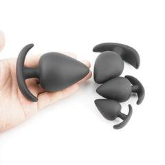 Adult Silicone Butt Plug Anal Plug Unisex Sex Stopper 4 Different Size Adult Toys - Seductiva