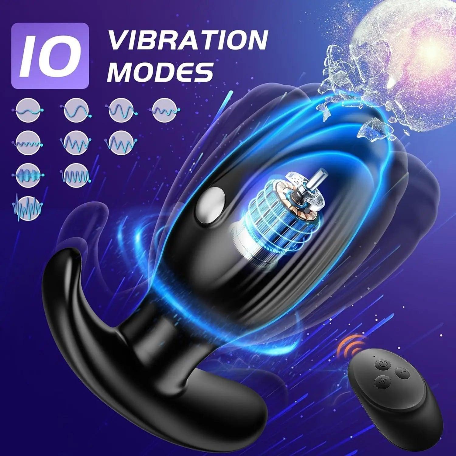 Anal Plug Vibrator Sex Toys - Seductiva