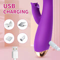 APP-controlled vibrator displayed with remote and charging accessories