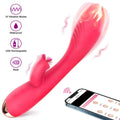 APP remote control G-spot vibrator shown in full front view