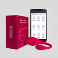 App-controlled remote vibrator – wearable pink vibrator with mobile app control (Bluetooth/long-distance play)