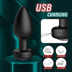 APP Wireless Control Anal Vibrator Butt Plug Adult Sex Toys - Seductiva