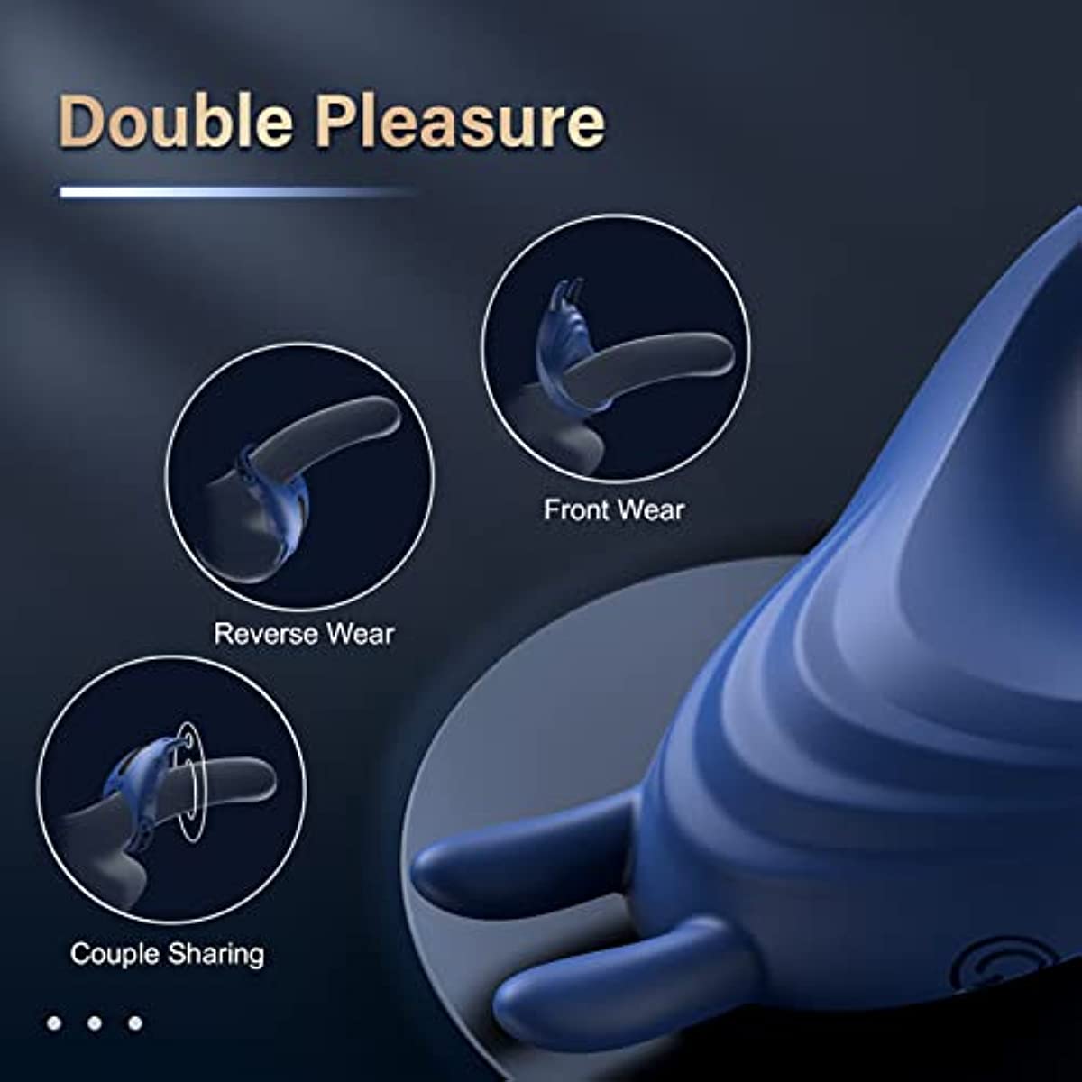 ARCHIE | Adjustable Silicone Vibration Cock Ring - Seductiva