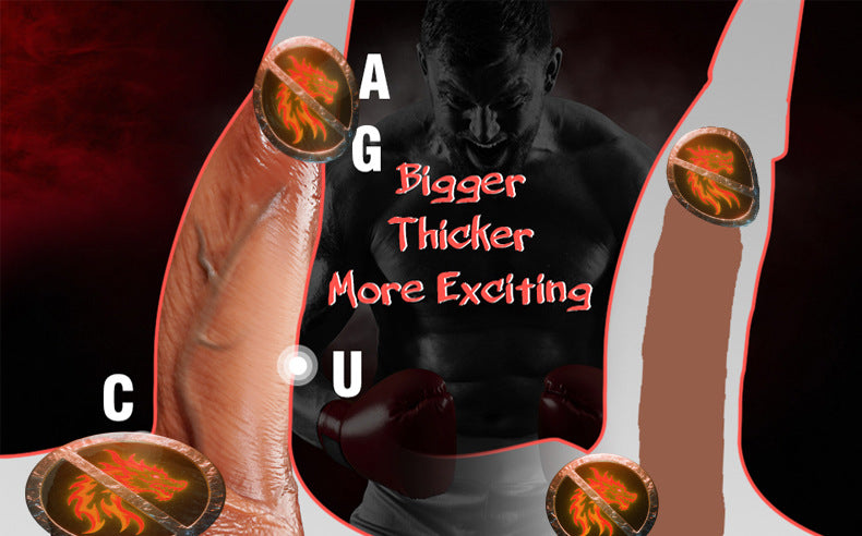 Super soft meat realistic silicone dildos