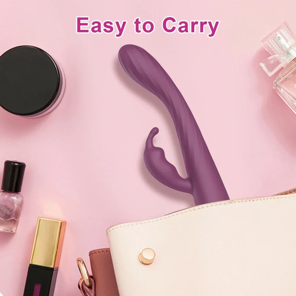 Beginner 10 Frequency Nipple Clit Clitoris Stimulation G - Spot Rabbit Vibrator - Seductiva