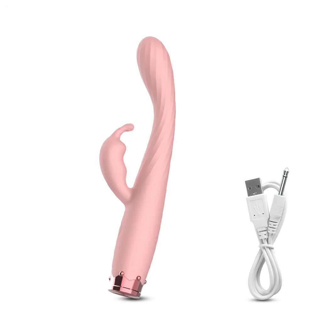 Beginner 10 Frequency Nipple Clit Clitoris Stimulation G - Spot Rabbit Vibrator - Seductiva