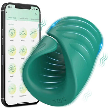 Seductiva penis training vibrator with precision stimulation zones