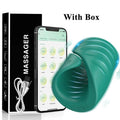 Bluetooth training vibrator highlighting adjustable vibration intensity