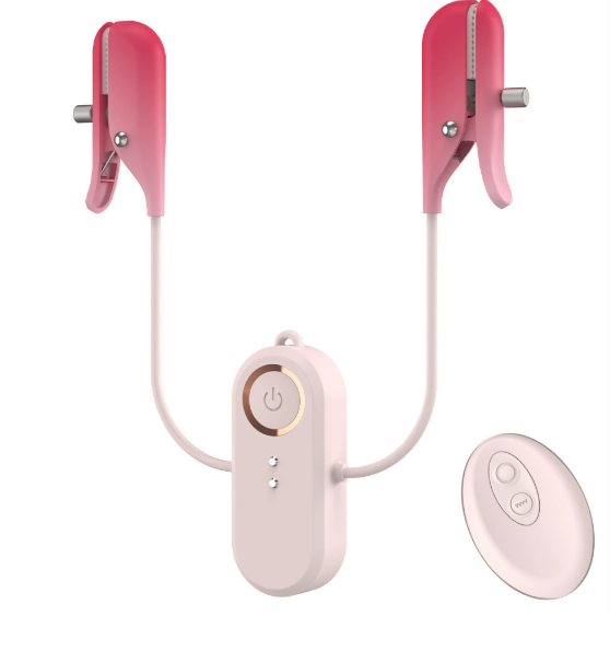 SM Electric remote-controlled vibrating  nipple clamp