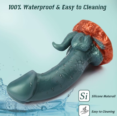 Dinosaur-shaped anal dildo