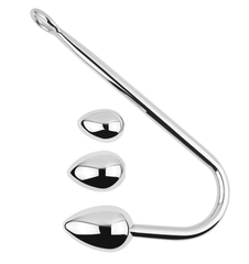 SM Metal hook anal plug