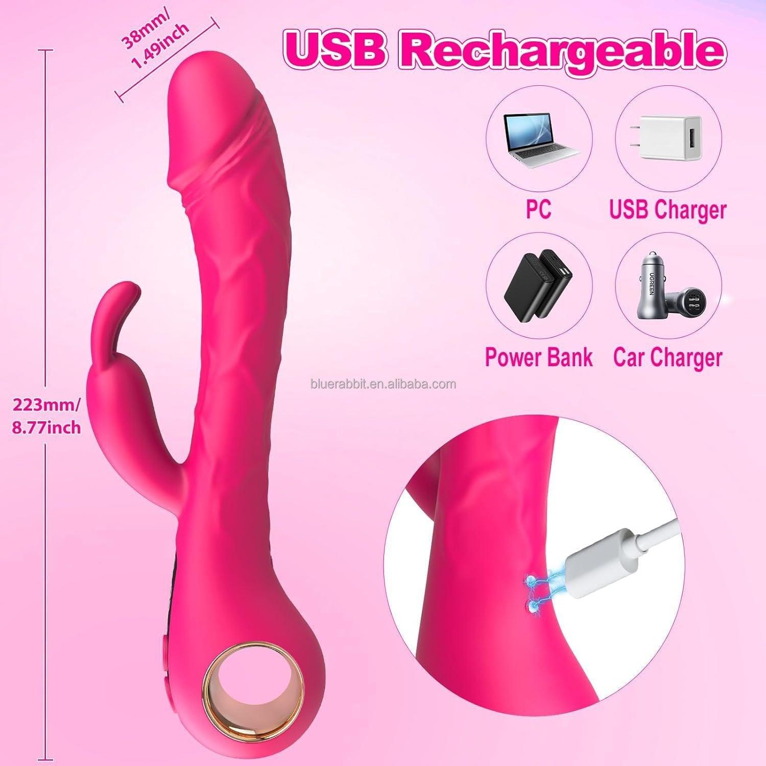 Packaging of Clitoral Stimulator Realistic Dildo with LCD Display
