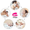 Vibrator with U-type curved design for partnered use